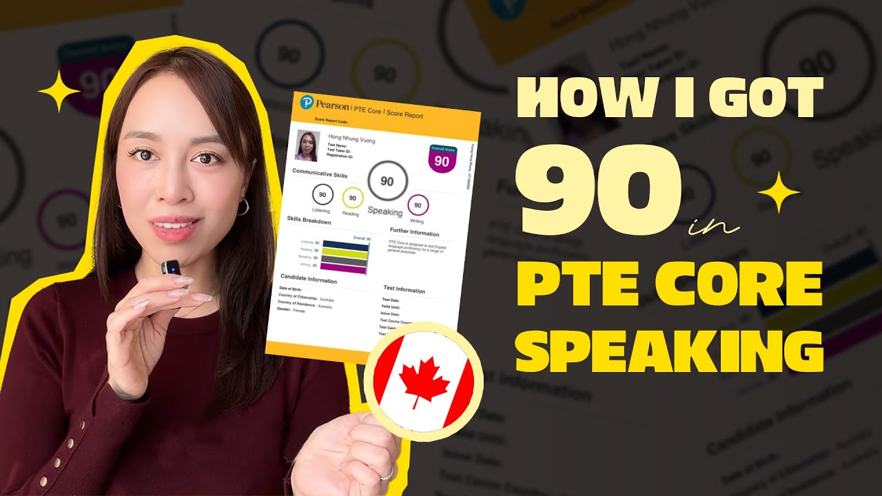 How I scored 90 Speaking in PTE Core - Pearson Scored Test 1