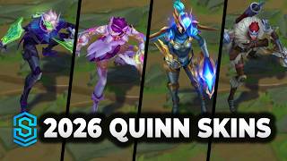All Quinn Skins 2026 | League of Legends