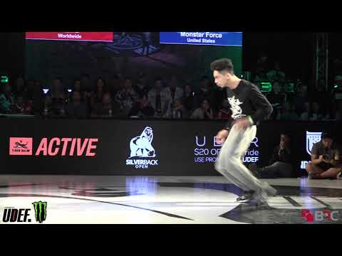 Menno/Hong 10/Vero Vs Monster Force - 3 V 3 Top 8 - Silverback Open 2018 - Pro Breaking Tour - BNC