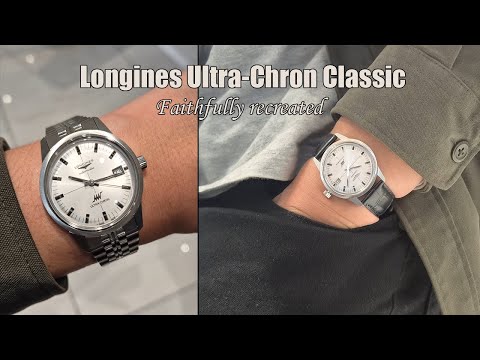 New Longines Ultra-Chron Classic: Faithfully Recreated