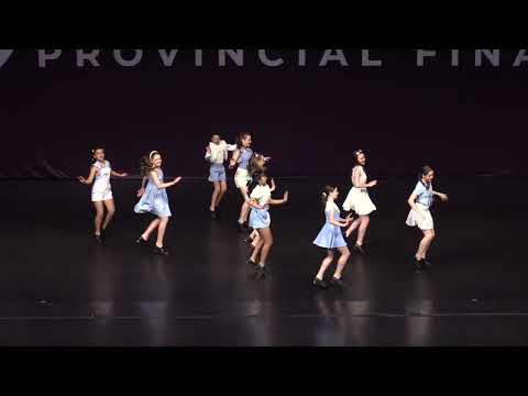 Tap 12yrs & Under - Provincial Champions 2023 - Clouds - Tri-City Dance Centre