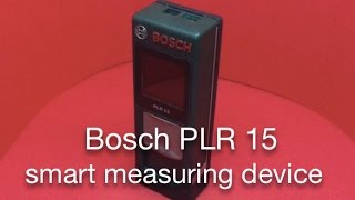 Bosch PLR 15 smart measuring device
