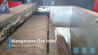 BAS® Permroll Separator Manganese Ore Beneficiation