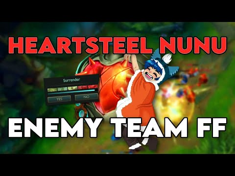 IS HEARTSTEEL THE NEW OP MYTHIC FOR TANK NUNU?? | S13 Preseason Jungle Nunu Gameplay & Guide