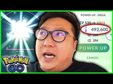 I GAINED 500,000 STARDUST AND MAXED THIS POKEMON TO LEVEL 50 IN POKEMON GO