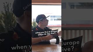 Max Verstappen and Sergio Perez play the Yes or No game #f1shorts #maxverstappen #sergioperez #f1