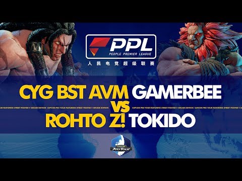 CYG AVM Gamerbee (Necalli) vs ROHTO Z! Tokido (Akuma) - PPL Fighters Masters 2019 Day 1 - CPT 2019