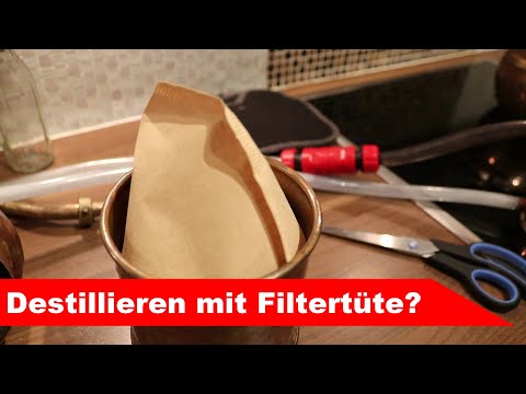 🌷 Destillieren mit Filtertüte? 🌻 - für reineres Öl - ätherische Öle selber machen - diSTILLed