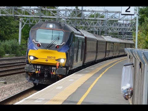 Direct Rail Services 68018 and 68017 @ Tamworth