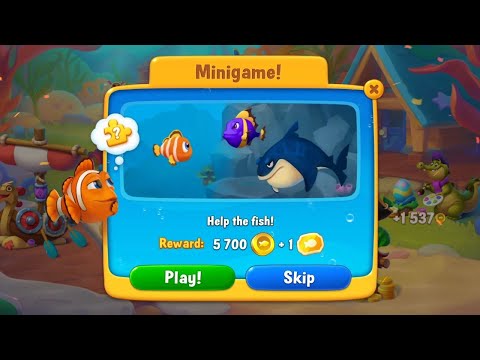 @Fishdom Win Strikes Level 11317 - 11324 and Minigame!