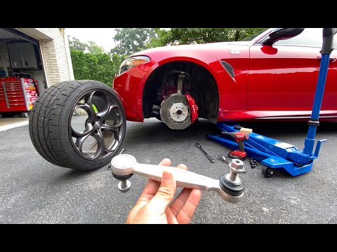 2021 Alfa Romeo Giulia QV Front Suspension Mod | Auto Fanatic
