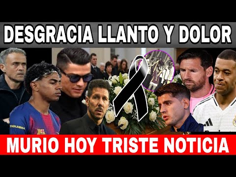 🚨MUERTE EN EL FUTBOL MUNDIAL ;MURIO des pues de la VICTORIA del Atlético de Madrid con el Barcelona 