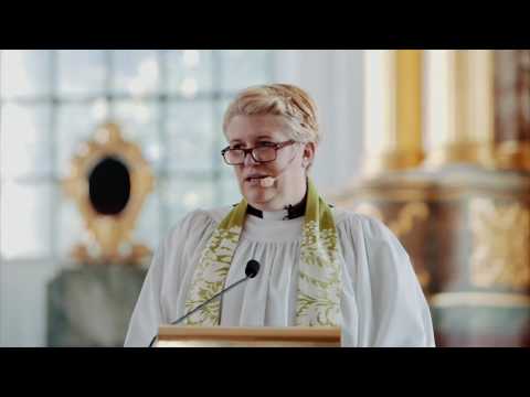 Camilla Lif predikan Katarinamässan 11 sep