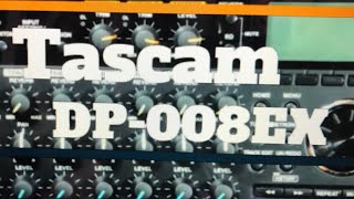 Video thumbnail for Tascam DP-008EX Digital Multitrack Recorder by Studio on a Stick