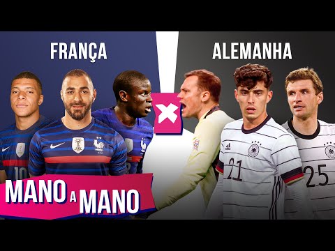 FRANÇA X ALEMANHA - MANO A MANO