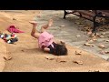 Funny Falling Little Girls Bloopers Kids Falling