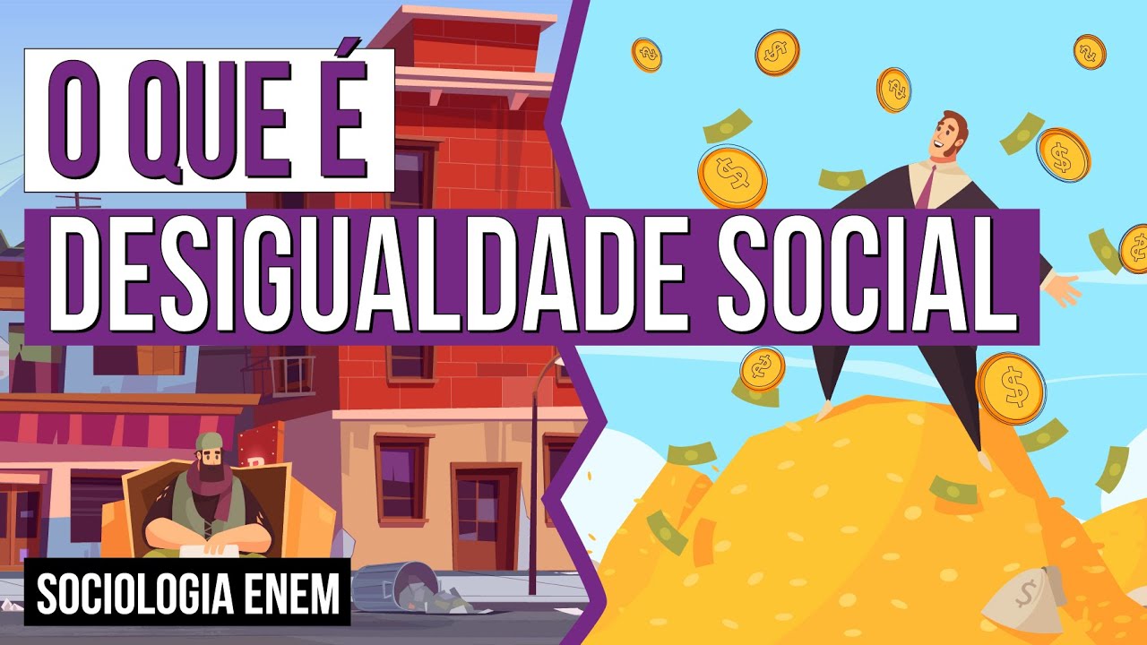 O QUE É DESIGUALDADE SOCIAL: Veja desigualdades e consequências no Brasil | Aula de Sociologia Enem