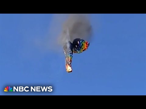 Multiple killed after hot-air balloon catches fire, falls in Brazil