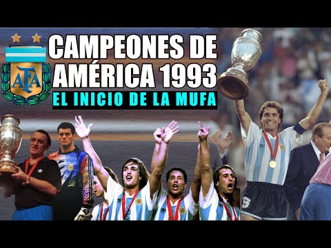 Copa América de 1993: la penúltima vez que Argentina fue campeón hasta copular a Brasil en su casa