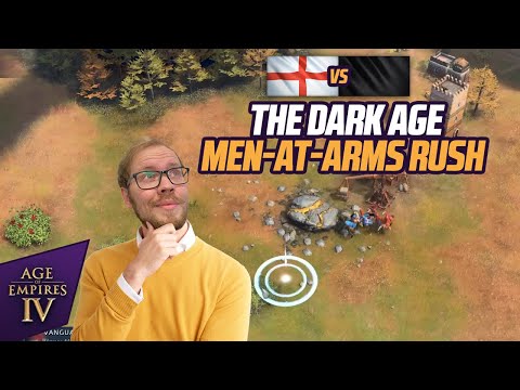 The Dark Age Men-at-Arms Rush | English vs Abbasid