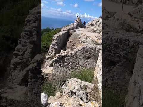 2025 Amazing View from Angelokastro Castle - Corfu, Greece 🇬🇷