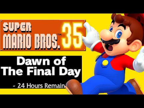 Playing Super Mario Bros 35 On The LAST Day
