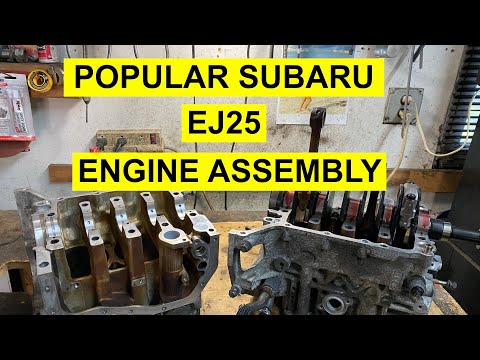 Complete Subaru EJ25 Engine Block Rebuild/ Assembly - Many Subaru Models