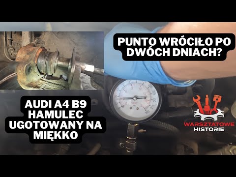 Punto evo drove for two days after repair, Audi a4 b9 brakes fried to soft