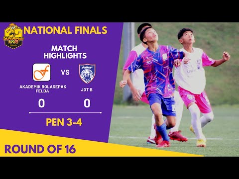 LIGA SUPARIMAU NATIONAL FINALS U14 2022 | ABF 0 (3) - 0 (4) JDT B | 11.12.2022