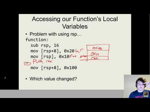 Function Calls and Buffer Overflows: ASU's Hacking Club Meeting 12/1/21