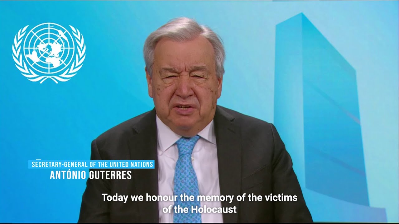 Holocaust Remembrance Day 2026 – UN Secretary-General Message