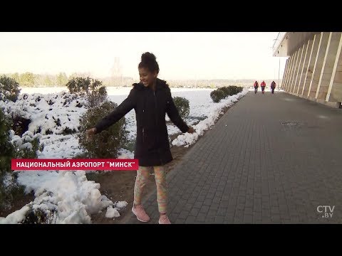 Реакция на белорусский снег австралийской участницы детского Евровидения-2018
