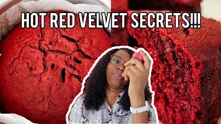 THE PERFECT RED VELVET cakes - BEST Kept Secrets! #cakebaking #redvelevet #homebaking