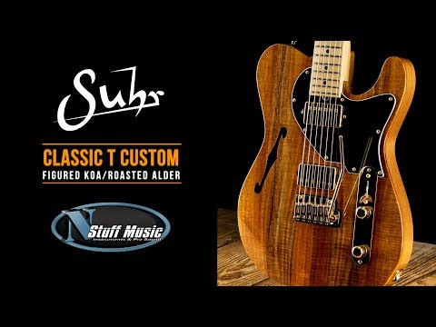 Suhr Classic T Custom Figured Koa/Roasted Alder - In-Depth Demo