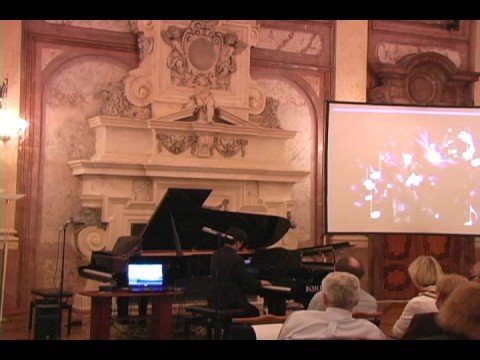 Hugh Sung demonstrates Pianoteq in Prague