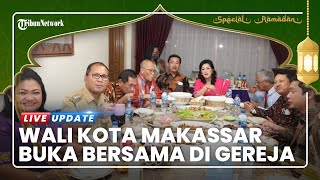 Wali Kota Makassar Buka Bersama di Gereja, Beri Contoh Toleransi dan Tepis Klaim Julukan Intoleran