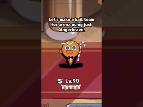 MY GINGERBRAVE can BEAT THE ARENA META..😨💞 || #cookierun #cookierunkingdom #crk