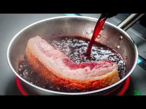 たぶん100人中98人が悶絶する、豚の角煮を赤ワインで作るレシピ【シェフの角煮】 のサムネイル
