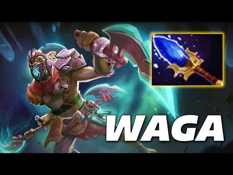 WAGA Bounty Hunter 1st Item AGHANIM'S - Dota 2 Pro Gameplay