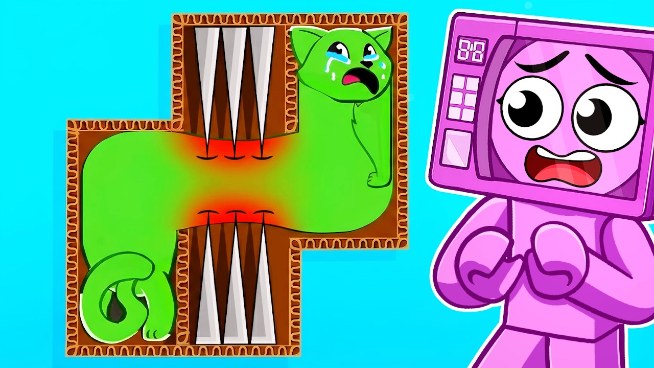 Forcing Cats Into DANGEROUS SITUATIONS! In Puzzle Cats