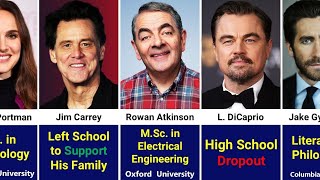 Genius or Dropout? Hollywood Stars’ Education