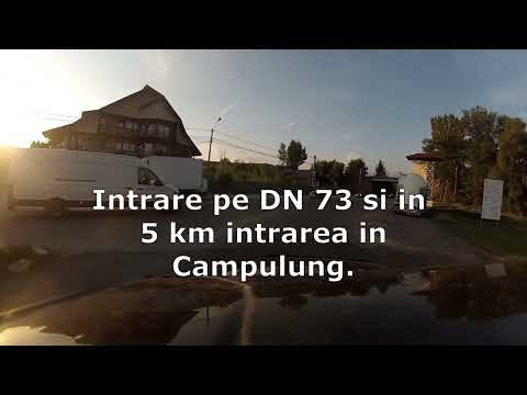 Drum asfalt DJ 73C Curtea de Arges-Campulung spre Centru -Partea 3-Denivelat si alunecari de teren.