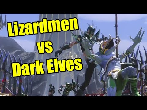Lizardmen vs Dark Elves (Week 7) Crendorian Blood Bowl Season 15