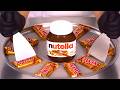 Nutella Twix Ice Cream Rolls ASMR