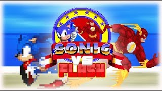 Sonic VS Flash (Sprite Race)