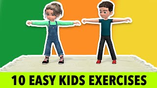 10 Easy and Simple Kids Exercises To Do At Home