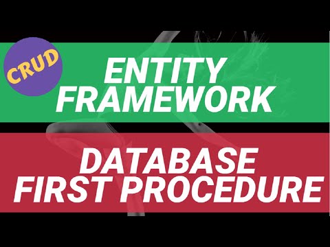 Basic CRUD Operation using Entity Framework Database First Procedure
