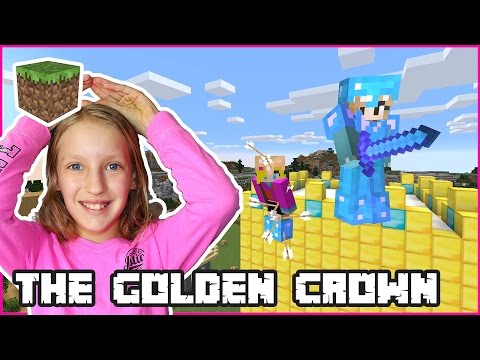 GamerGirl - Building The Golden Crown / Minecraft Realm