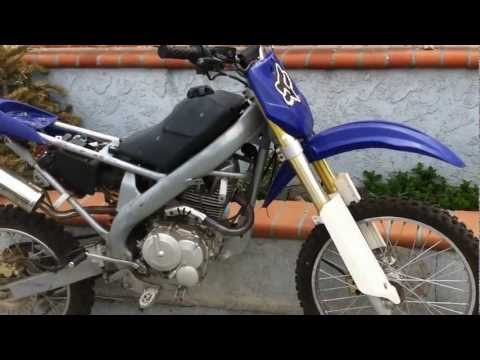 Dirt bike and tomos moped