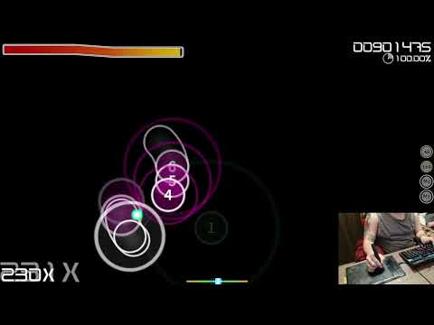 LIVEPLAY osu! Hige Driver join. SELEN - Dadadadadadadadadada [EXTREME] FC SS 100%